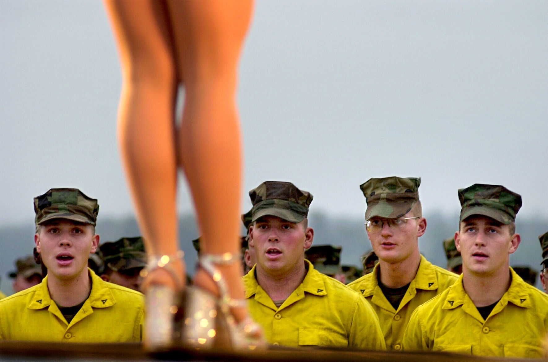 A show at fire camp